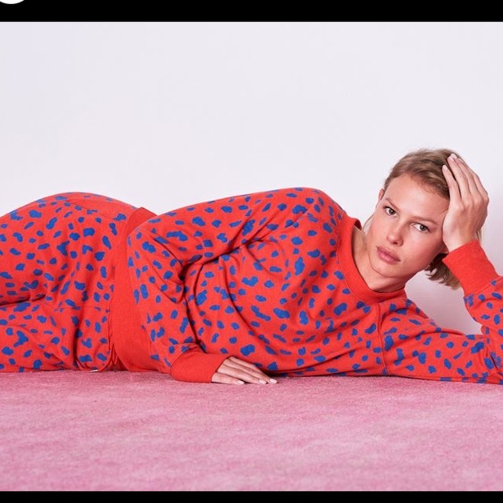 Sundry abstract dots sweatshirt
